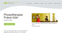 Desktop Screenshot of physiotherapie-grueter.de